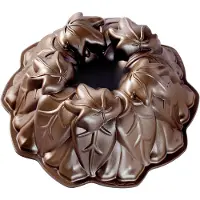 Nordic Ware Bundtform Ernteblätter, Bronze
