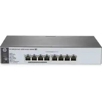 HP OfficeConnect 1820 8G PoE+ (65W), Managed, L2, Gigabit Ethernet (10/100/1000), Power over Ethernet (PoE), Rack-Einbau, 1U