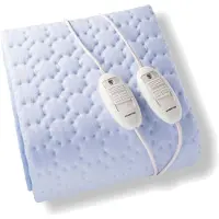 Inventum HN236I - Wärmeunterbett - 2 Personen - 150x150 cm - Vlies - Hellblau