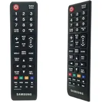 Samsung AA59-00741A, TV, Drucktasten, Schwarz