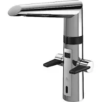 Hansa HANSAFIT Hybrid Küchenarmatur, Hybrid/Steckernetzteil, chrom