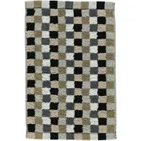 Cawö Gästehandtuch Cube Karo Beige (6er Set)