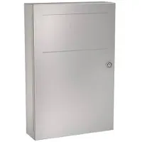 Kwc AR Abfallbehälter, RODAN, Edelstahl, 355x540x110 mm, Aufputz, ca. 16 l