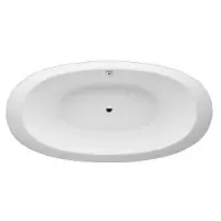 Laufen Alessi inbouwbad 203x102x46cm glans wit acryl
