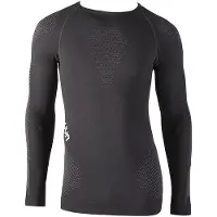 UYN Unterhemd Men Ambityon Long Sleeves Blackboard Black White-S / M