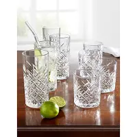 Creatable Gläser-Set "TIMELESS Trinkgläser" 4 Wassergläser, 4 Whiskygläser im Set
