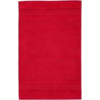 Cawö Gästehandtuch Noblesse2 Uni Red (6er Set)