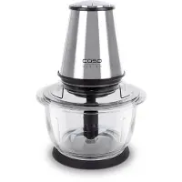 Caso UZ 400 Universalzerkleinerer, Edelstahlgehäuse, 400 Watt, 1,2 l Behälter, 2 Geschwindigkeiten