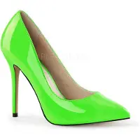 Pleaser AMUSE-20 Damen Pumps von , Grün , EU 36, US 6