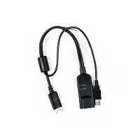 Emerson Vertiv Avocent MPUIQ-VMCDP, 0,3556 m, USB, USB, DisplayPort, Schwarz, DISPLAYPORT