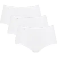 Sloggi Midislip "24/7 Cotton" Spitze, blickdicht, weiche Baumwollmischung