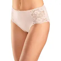 Petite fleur Hüftslip mehrfarbig Gr. 32/34 für Damen. Mit Spitze, Schleife. Nachhaltig.