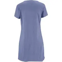 Vivance Nachthemd mehrfarbig Gr. 32/34 für Damen. Rundhals und Druck. Bequem. Nachhaltig.