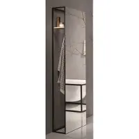 Bette Standspiegel Lux Shape weiß, 60x24,4x190 cm Holz Eiche Natur, Q050-807FH814 Q050-807FH814