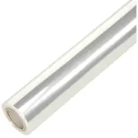 Papstar Transparentfolie , Stärke 25 µ, L 50 m x B 700 mm, geeigent für Geschenkpapier-Abrollgeräte, Rolle auf 50-mm-Secarekern, PP, unbedruckt