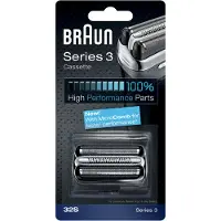 Braun Elektrorasierer Ersatzscherteil 32s kompatibel mit Series 3 Elektrorasierern