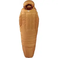 Mountain Equipment - Snowline - Daunenschlafsack Gr Long - Body Size: 200 cm braun/orange