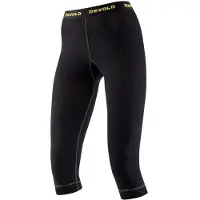 Devold Wool Mesh 190 Woman 3/4 Long Johns black - Größe XS GO152147A