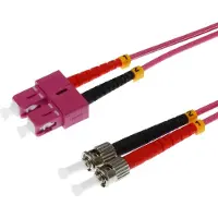 Helos 10m OM4 SC/ST, 10 m, OM4, SC, 2x ST