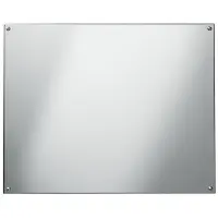 Kwc Spiegel aus Chromnickelstahl zur Wandmontage, Größe:600 x 500 mm