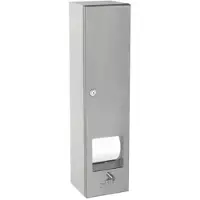 Franke AR WC-Vierfachrollenhalter, RODAN, Edelstahl, 144x610x145 mm, Aufputz
