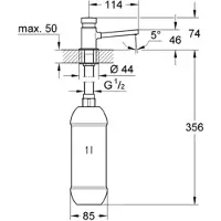 GROHE Seifenspender chrom