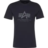 Alpha industries Basic T-Shirt M Herren Baumwolle blau, M