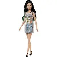 Barbie Fashionistas Puppe im silbernen Pulli