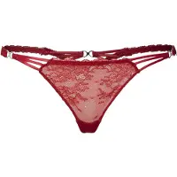 LASCANA String mit dekorativen Strass-Schnallen