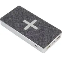 Xtorm XW300, 8000 mAh, Kabelloses Aufladen, Grau