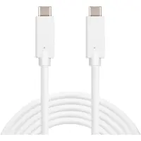 Sandberg USB-C Charge Cable 2M, 60W, 2 m, USB C, USB C, Männlich/Männlich, Weiß
