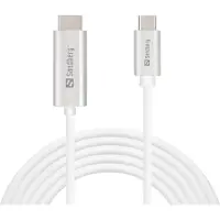 Sandberg USB-C to HDMI Cable 2M, 2 m, USB Typ-C, HDMI, Stecker, Stecker, Gerade