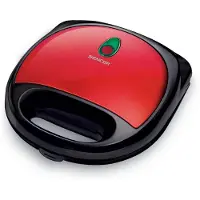 Sencor SSM 4304RD, 700 W, 220 - 240 V, 50 - 60 Hz, 238 x 234 x 105 mm, Schwarz, Rot, Edelstahl