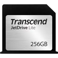 Transcend JetDrive Lite 130, 256 GB, 95 MB/s, 55 MB/s, Staubresistent, Schockresistent, Wasserfest, Schwarz, Silber