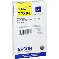 Epson Original Tintenpatrone T7894, Einzelpack, gelb