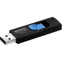 ADATA UV320, 32 GB, USB Typ-A, 3.2 Gen 1 (3.1 Gen 1), Dia, 7,9 g, Schwarz, Blau