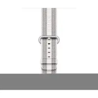 Apple Gewebtes Nylonarmband für Watch | 38/40/41/42 mm - White Pearl