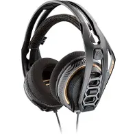 Plantronics RIG 400 ATMOS modulares Gaming-Headset, schwarz, 3,5 mm Klinke, kabelgebunden, Dolby Atmos Sound, Over Ear, PC, Xbox, PS4