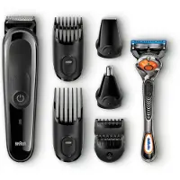 Braun 81577088, Nass & Trocken, Akku, Schwarz, Grau