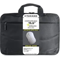 Tucano BU-BIDEA-WM. Maximaler Bildschirmdurchmesser: 39,6 cm (15.6" ), Art der Tasche: Aktenkoffer, Produkt