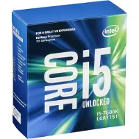 Intel Core i5-7600K, Core i5, LGA 1151 (Socket H4), 14 nm, Box, , i5-7600K
