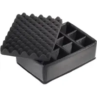 B&W Outdoor-Koffer Typ 4000 Schwarz + Trennwand