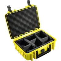 B&W Type 1000, Hard-Case, Gelb