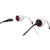Allocacoc PowerExtention 5 m weiss magenta Type F