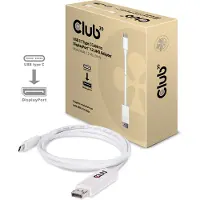 Club 3D Cac-1517 Displayport Zu Usb-c-kabel