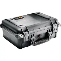 Peli 1450 Schwarz mit Schaumstoff