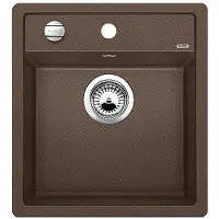 BLANCO Dalago 45, Braun, 1 Becken, 395 x 350 mm, 19 cm, 465 mm, 510 mm