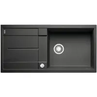 BLANCO METRA XL 6 S, Silber, 1 Becken, 490 x 430 mm, 19 cm, 1000 mm, 190 mm