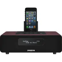 Sangean DDR-38, Digital, DAB+, FM, 87.5 - 108 MHz, 10W, Klassisch, Jazz, Normal, Pop, Rock, Speech, 5,71 cm (2.25")