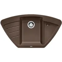 BLANCO ZIA 9 E, 1 Becken, 340 x 431 mm, 18 cm, 930 mm, 180 mm, 510 mm